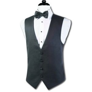 Blacktie Steel Grey Tux - Vest